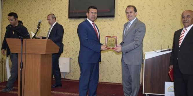 Müdür Altuner için veda yemeği