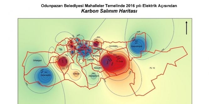 Odunpazarı’nın karbon salınım haritası hazırlandı