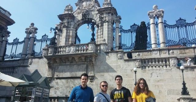 Öğrenciler eğitim için Macaristan’a gitti