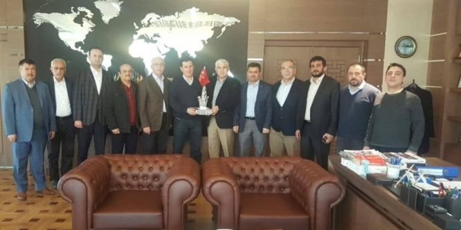 Kurum müdürlerinden hayırlı olsun ziyareti