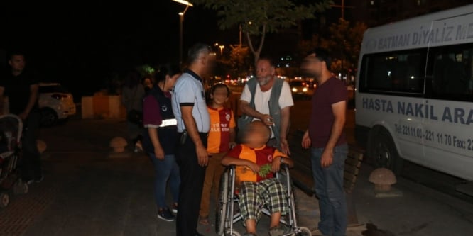 Batman’da zabıta ve emniyetten dilenci operasyonu