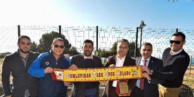 Başkan Uysal KKTC Takımı Dumlupınar’ı konuk etti