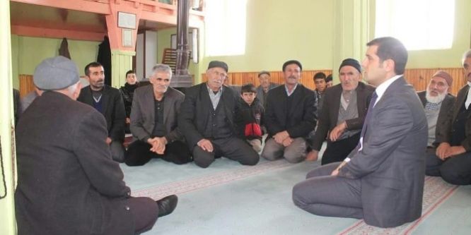 Başkan Vekili Erat’tan köy ziyareti