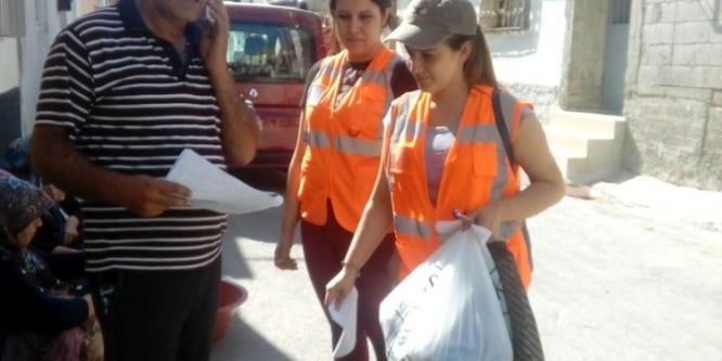 Kilis Belediyesi'nden kıyafet yardımı