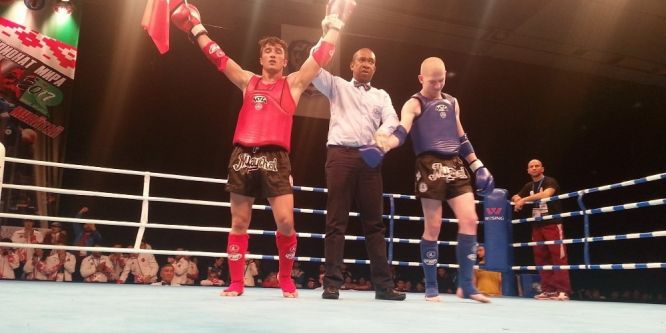 Altuntaş, Muay Thai dünya üçüncüsü oldu
