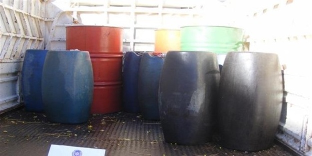 2 bin 230 litre kaçak akaryakıt ele geçirildi