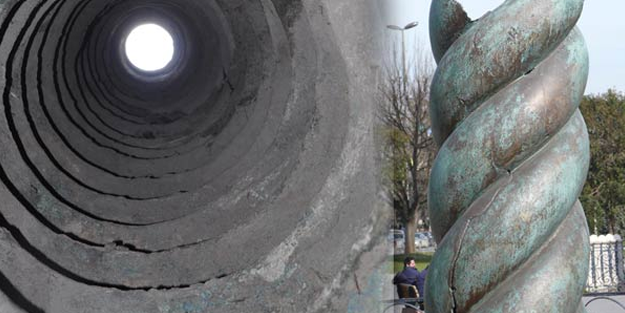 2 bin 500 yıllık Yılanlı Sütun, yok olma tehlikesiyle karşı karşıya