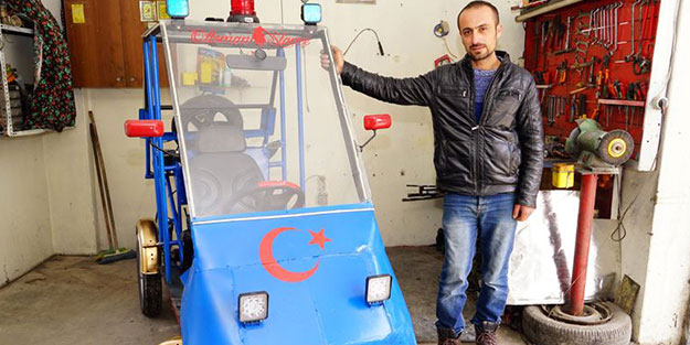2 bin liralık aracını görenler şaşkına döndü