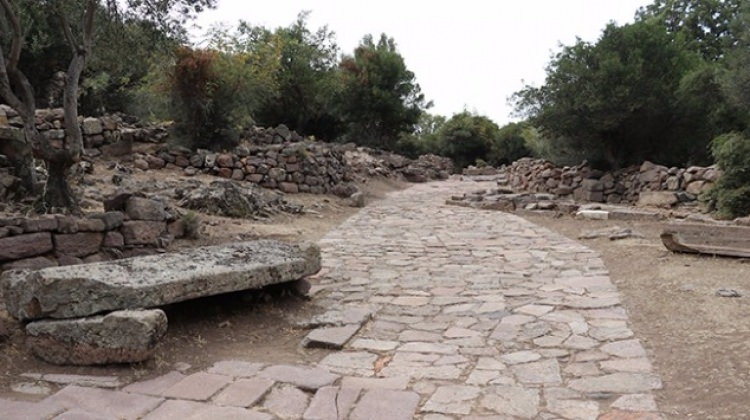 2 bin yıllık antik yol bulundu