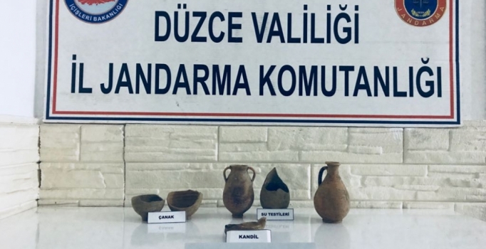 2 bin yıllık Roma dönemine ait tarihi eserler ele geçirildi