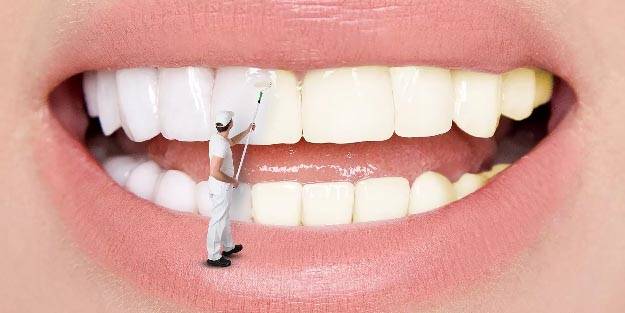 2 dakika içinde bembeyaz dişler