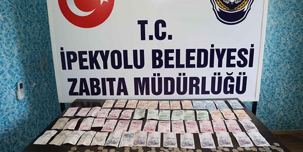 2 dilencinin üzerinden 1395 TL çıktı