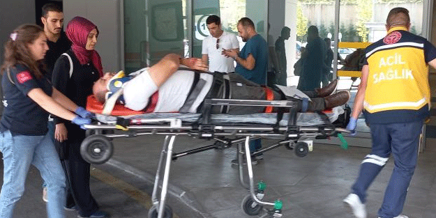 2 işçi çalıştıkları binadan düştü