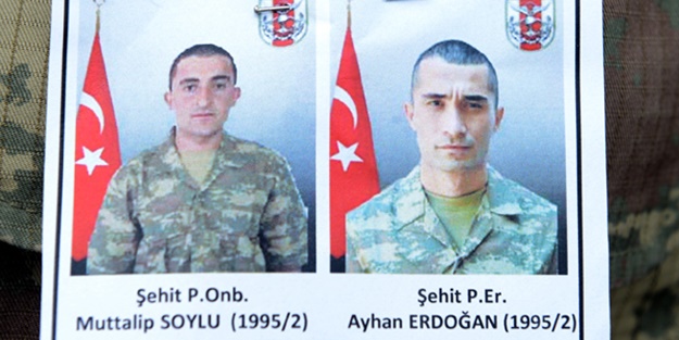 2 şehidin kahramanlık öyküsü!