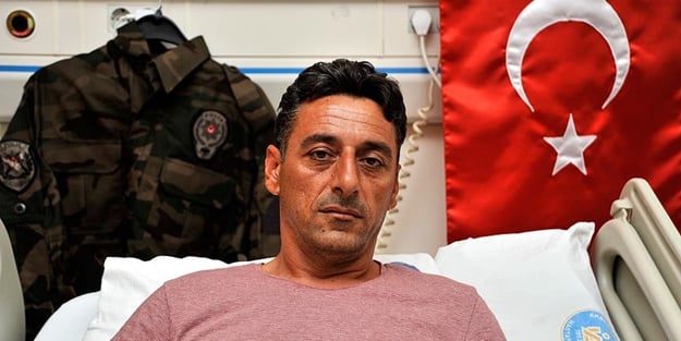 2 kez gazi olan özel harekat polisinden duygulandıran 'Afrin' mesajı