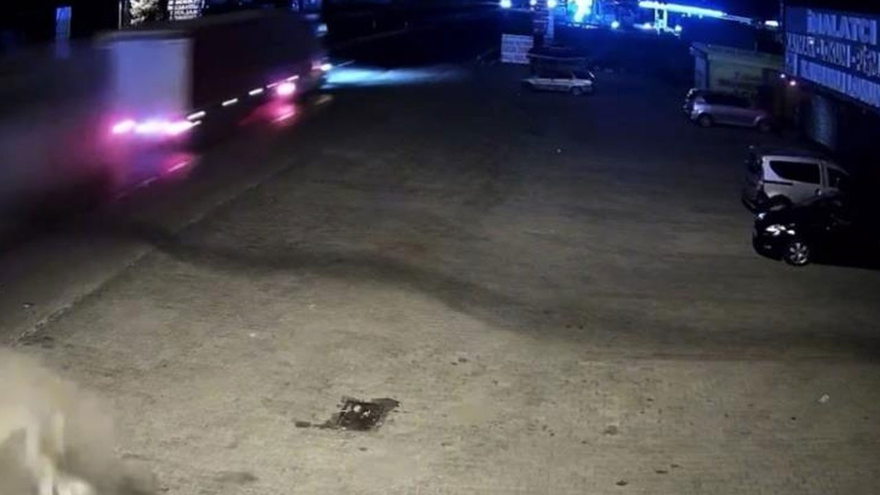 2 kişinin öldüğü korkunç kaza kamerada