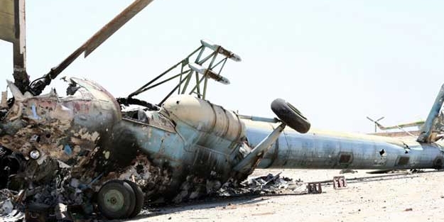 2 Rejim helikopteri düşürüldü