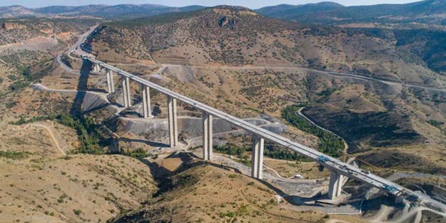 2 şehir arası mesafe 2 saat 15 dakikaya inecek! Sona gelindi