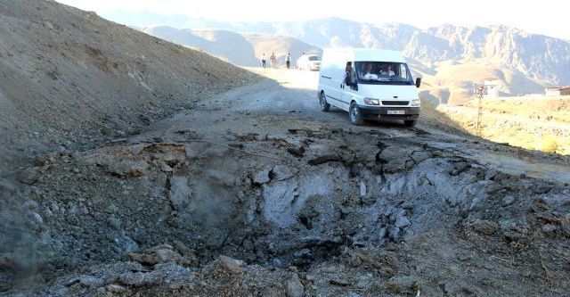 2 buçuk ton patlayıcı imha edildi