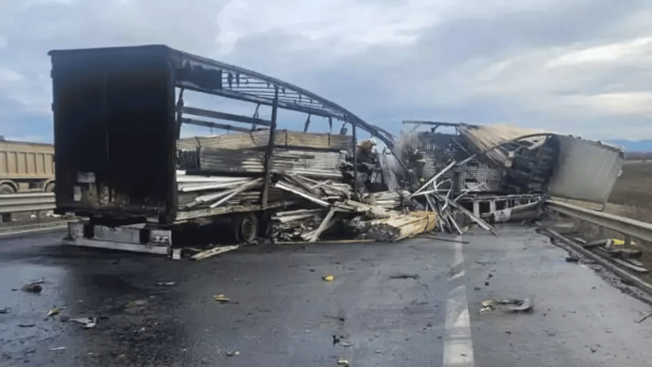 2 Türk şoförün feci sonu! Cenazeler Türkiye'ye getiriliyor!