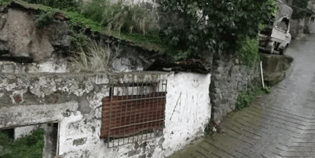 2 yıl önceki yangın sonrası çıktı! Trabzon’da ilgi çeken görüntüler