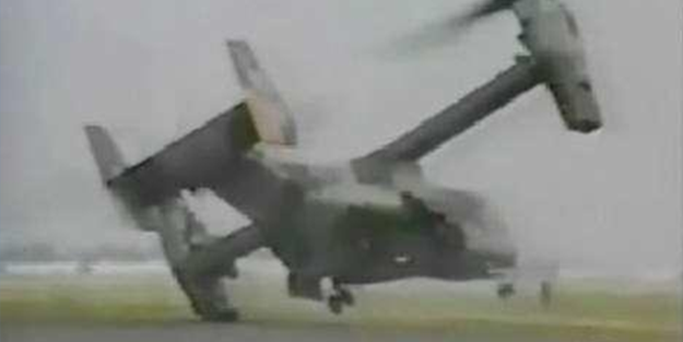 20 ABD askerini taşıyan helikopter düştü