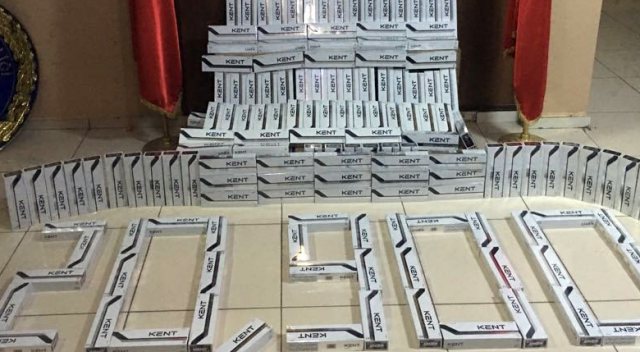 20 bin 900 paket kaçak sigara ele geçirildi