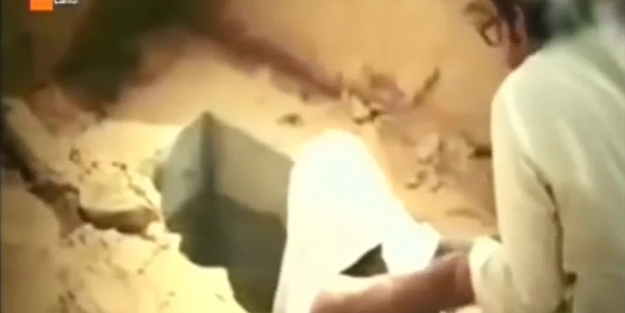 20 dakika boyunca mezarda kaldı!