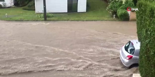 20 yıldır böylesi görülmedi! Fransa'da sel ve fırtına felaketi: Ölü ve yaralılar var