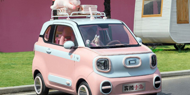 200 bin liraya! Dünyanın en küçük aracı çıktı: Çin'den mini elektrikli otomobil