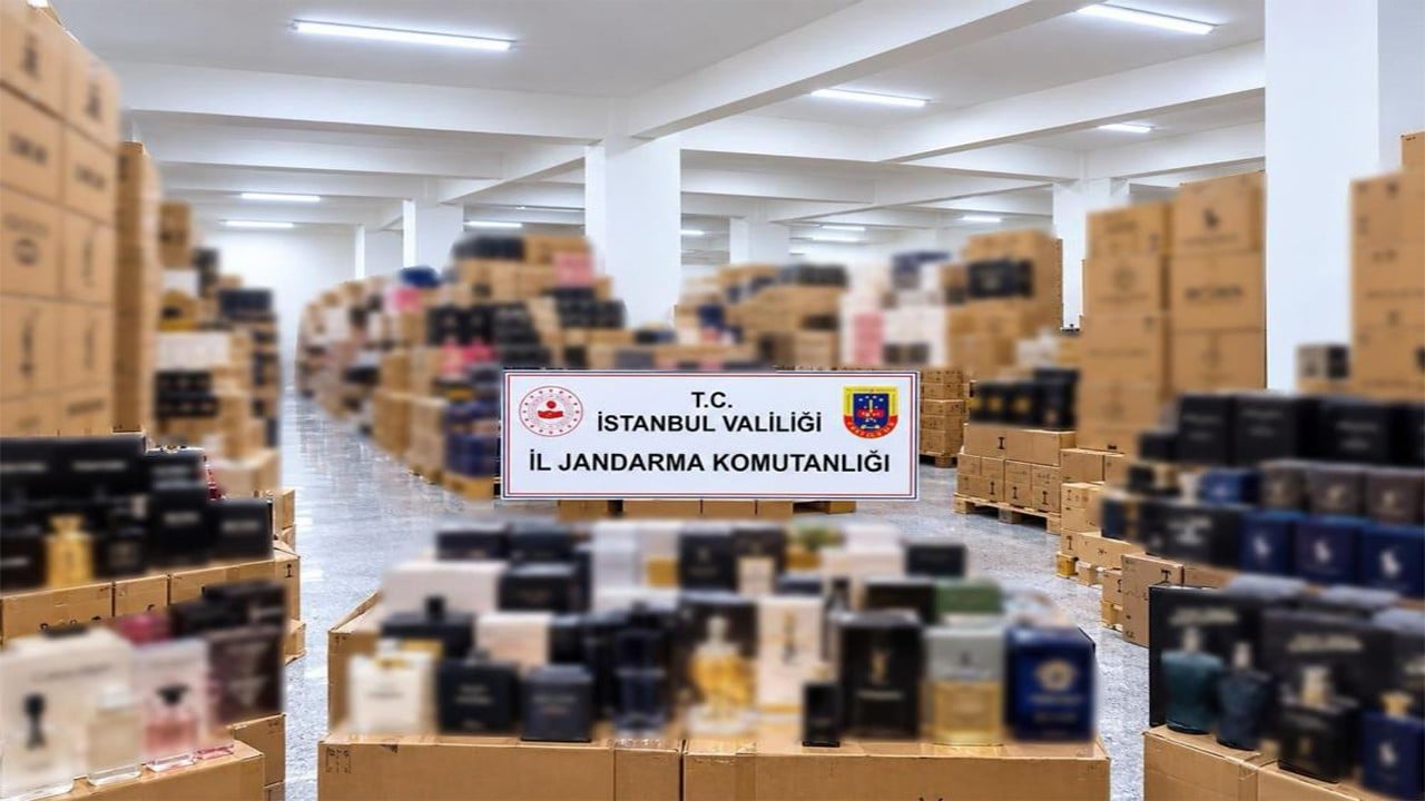200 milyon liralık sahte parfümün ‘Kokusu çıktı’!