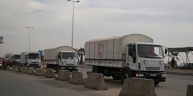 2012’den beri ilk kez gıda yardımı ulaştı