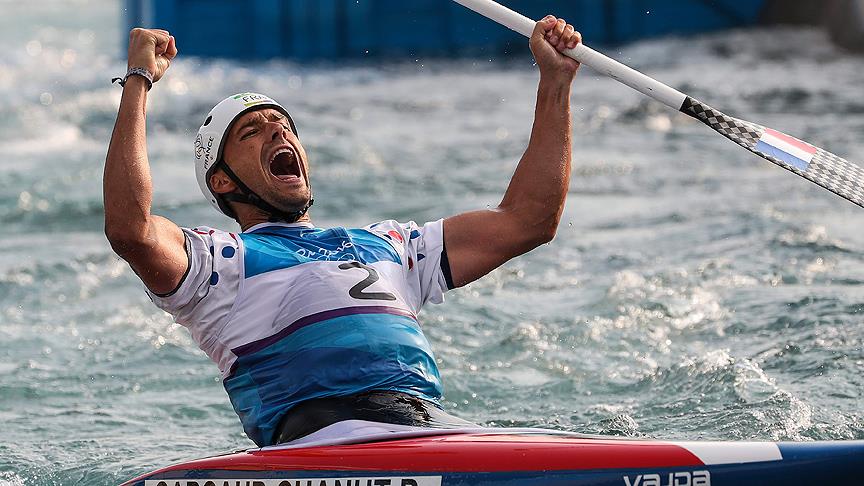 2016 Rio'dA erkekler tekli kano slalomda altın madalya Fransa'nın