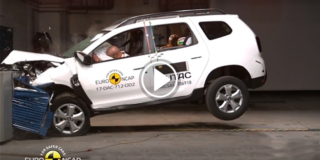2017 Dacia Duster çarpışma testine sokulursa
