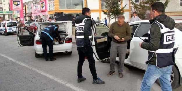 2018'de uyuşturucu alıp, araç kullanan 1048 sürücüye işlem