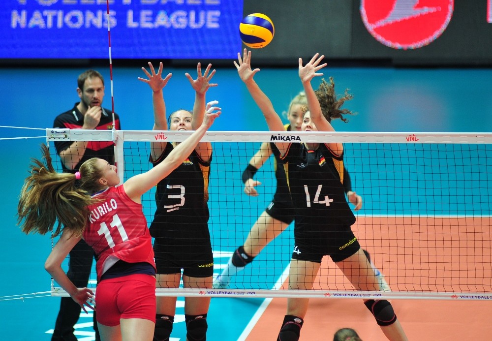 2019 FIVB Voleybol Milletler Ligi: Rusya: 0 - Almanya: 3 