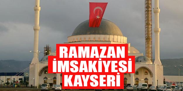 2019 imsakiye Kayseri
