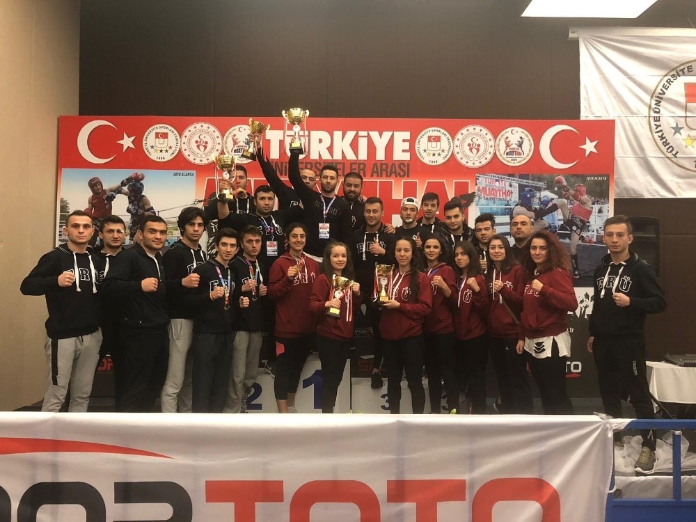 2019 Üniversiteler Muay Thai Türkiye Şampiyonasında ERÜ’nün Başarısı! 