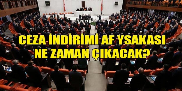 2019'da ceza indirimi af yasası çıkacak mı? Son dakika af yasası çıktı mı? Ceza indirimi konusunda son dakika açıklaması var mı?