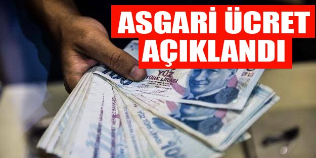2020 asgari ücret açıklandı! Asgari ücret ne kadar son dakika haberi