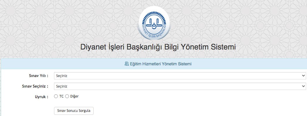 2021 I. dönem hafızlık sonuçlar diyanet hafızlık sınav sonuçları sorgulama ekranı