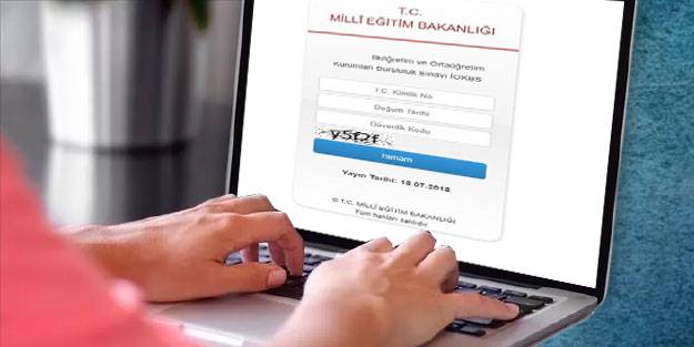 2021 İOKBS bursluluk sınav sonuç sorgulama ekranı