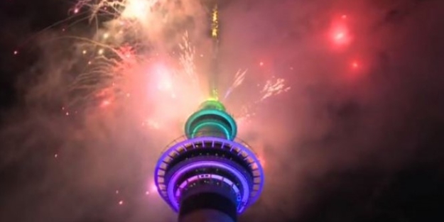 2021 yılına ilk onlar girdi