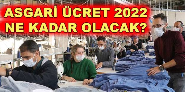 2022 asgari ücrete zam ne kadar? Asgari ücret zammı 2022 AGİ ne kadar?