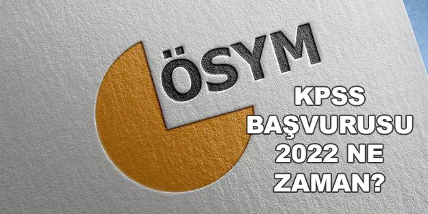 2022 KPSS başvuruları! KPSS 2022 lisans başvurusu ne zaman?
