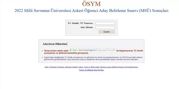 2022 MSÜ tercih sonuçları ne zaman açıklanacak? MSÜ personeltemin tercih sonuç sorgulama!