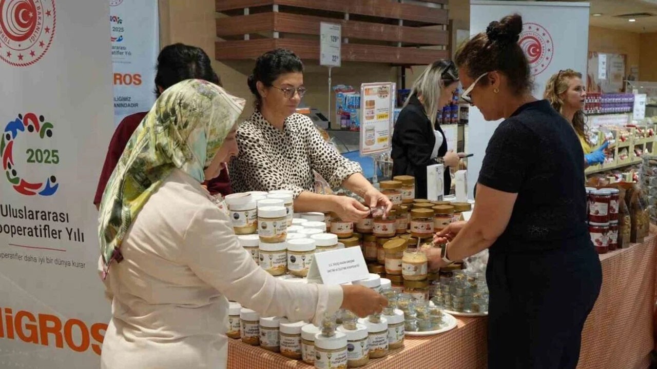 2025 Uluslararası Kooperatifler Yılı kapsamında yerel üreticiler Ankara’da buluştu