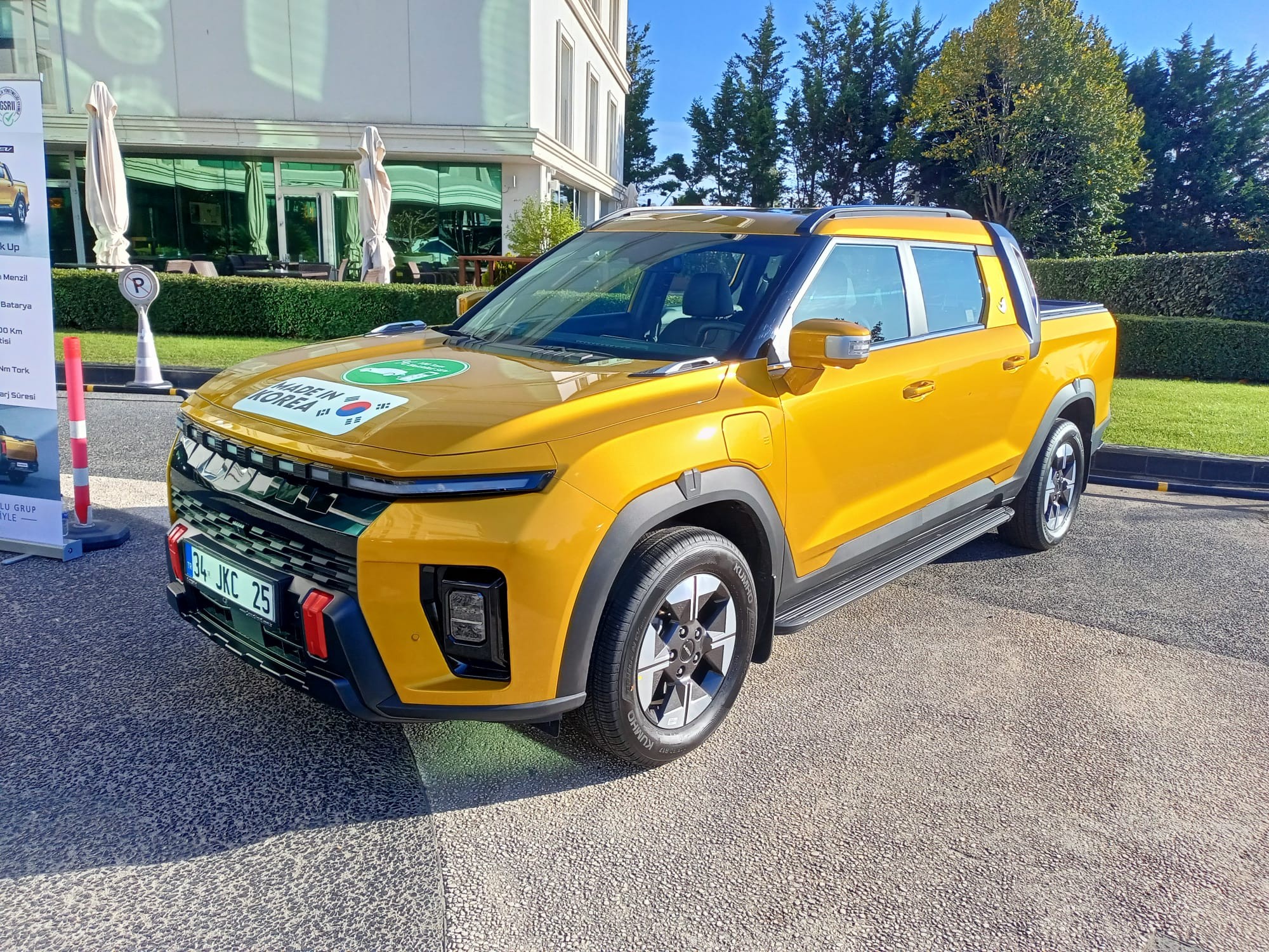 2026’ya damgasını vuracak! SsangYong MUSSO elektrikli Pickup’u tanıttı