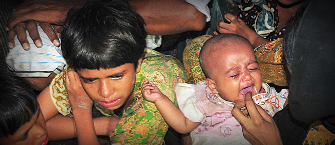 Dünya Arakan’a kör