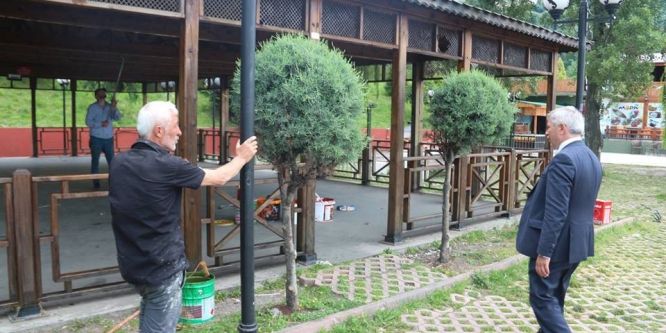 Kozlu sahilinde onarım çalışmaları devam ediyor